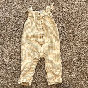 Carter’s yellow striped jumpsuit